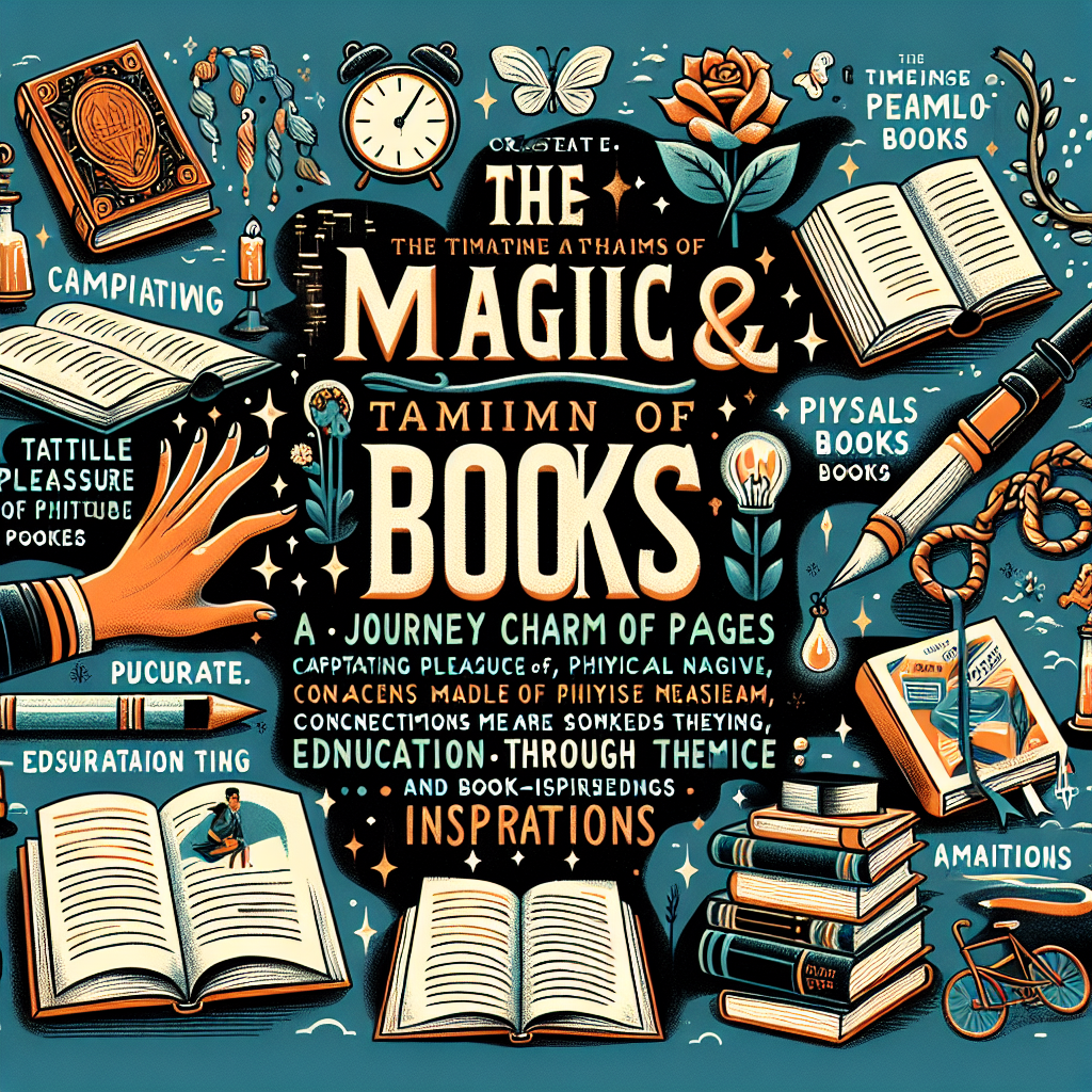 The Timeless Charm of Books: A Journey Through Pages