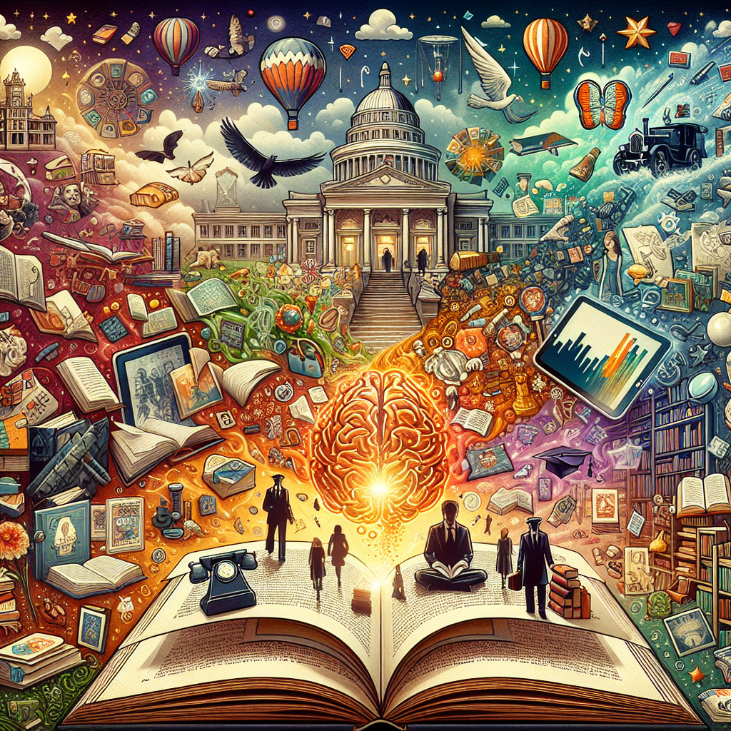 The Magic of Books: Discovering New Worlds and Inspiring Creativity