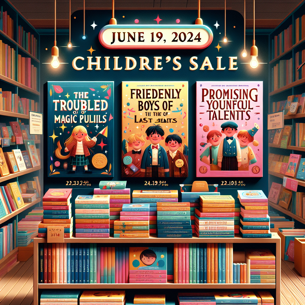 Today's Top Children's Books Deals - June 19, 2024