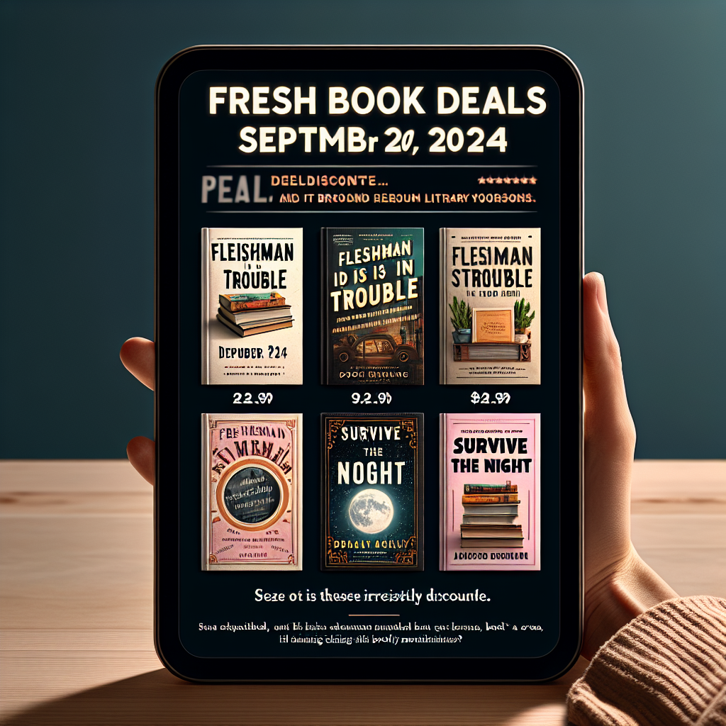 Unmissable Book Deals for September 20, 2024