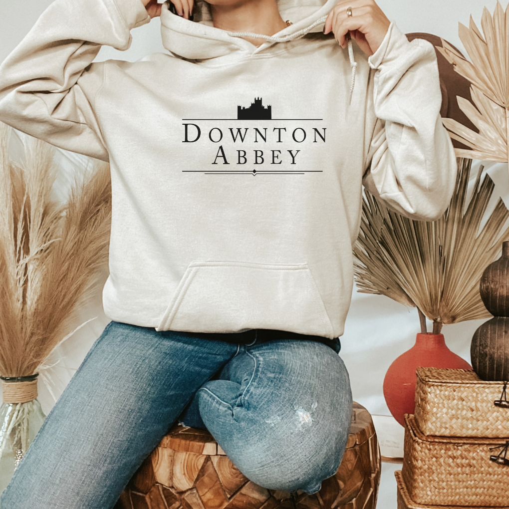 Sand Downton Abbey Hoodie - A New Era Lady Mary Crawley Hoodie