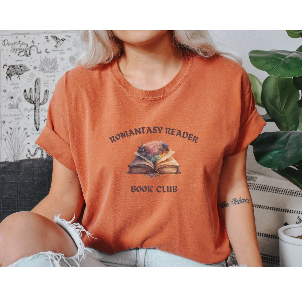 Yam Romantasy Readers Book Comfort Colors Shirt - Inspired Romance Book Shirt