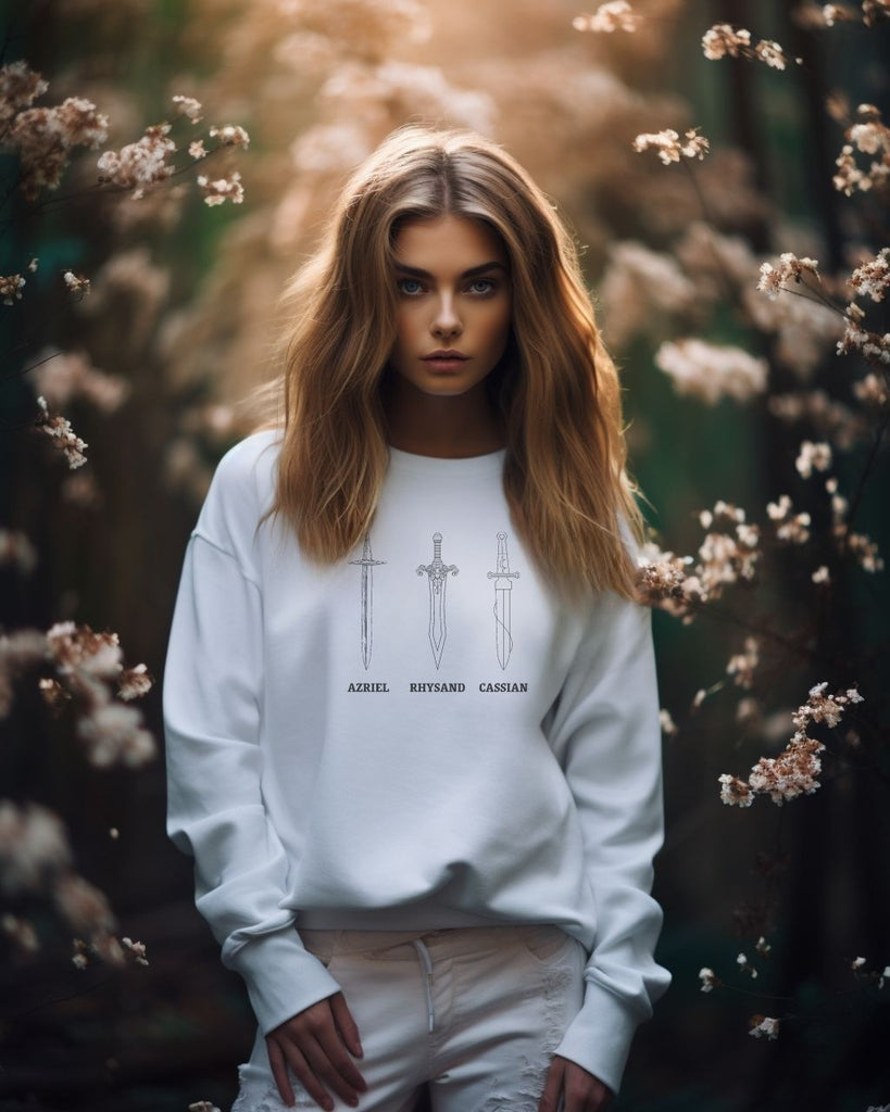A Court of Thorns and Roses Bat Boys Sweatshirt - ACOTAR Azriel, Cassian, Ryhsand Sweater - Liam & Lore