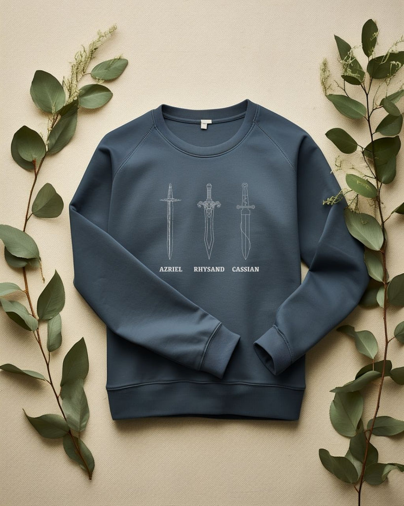 A Court of Thorns and Roses Bat Boys Sweatshirt - ACOTAR Azriel, Cassian, Ryhsand Sweater - Liam & Lore