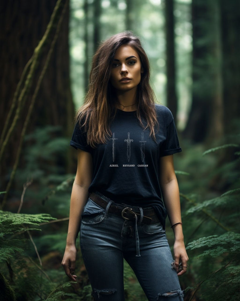 A Court of Thorns and Roses T-Shirt - Liam And Lore (Copy) - Liam & Lore