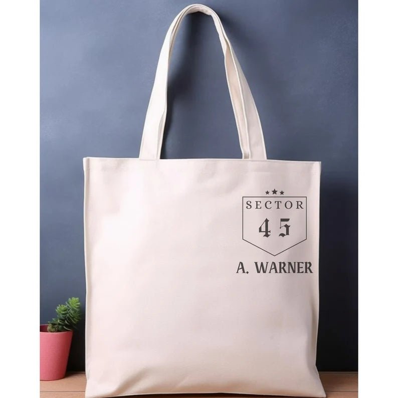 Aaron Warner Shatter Me Cotton Canvas Tote Bag - Liam & Lore