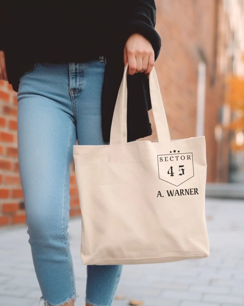Aaron Warner Shatter Me Cotton Canvas Tote Bag - Liam & Lore