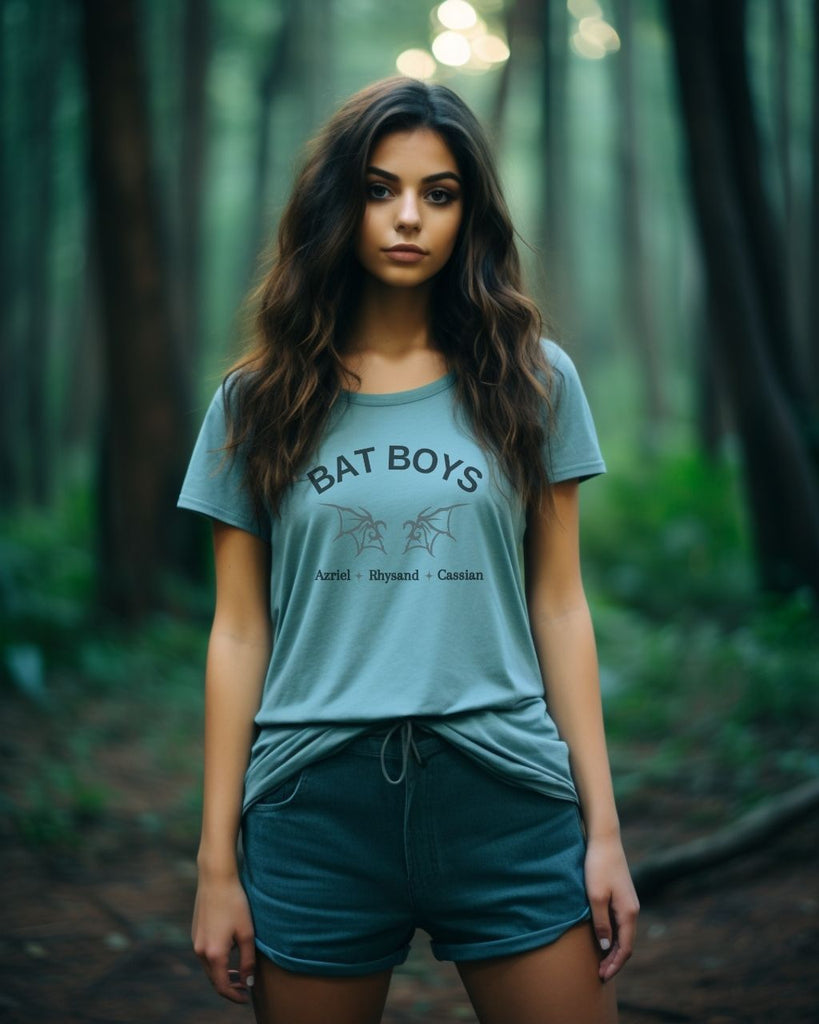 Bat Boys ACOTAR Comfort Colors T-Shirt - Sarah J Maas Inspired Bookish T-Shirt - Liam & Lore