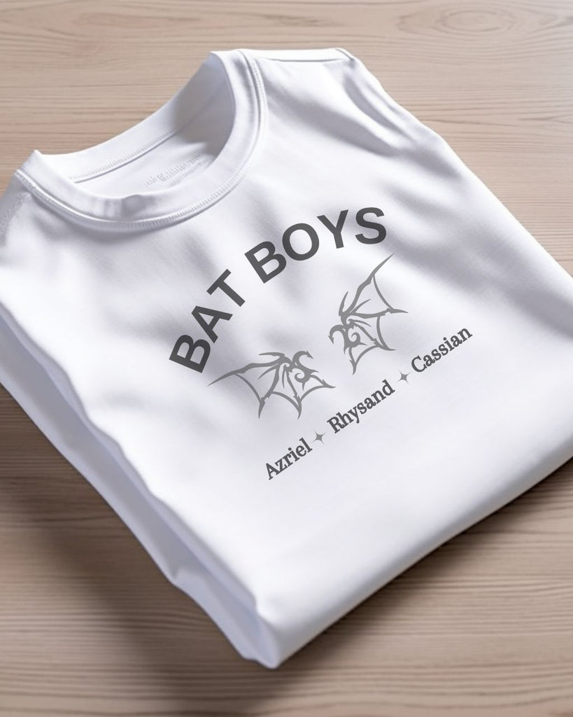 Bat Boys ACOTAR Comfort Colors T-Shirt - Sarah J Maas Inspired Bookish T-Shirt - Liam & Lore