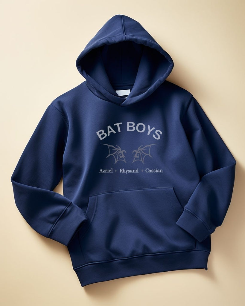 Bat Boys ACOTAR Hoodie - Sarah J Maas Inspired Bookish Hoodie - Liam & Lore