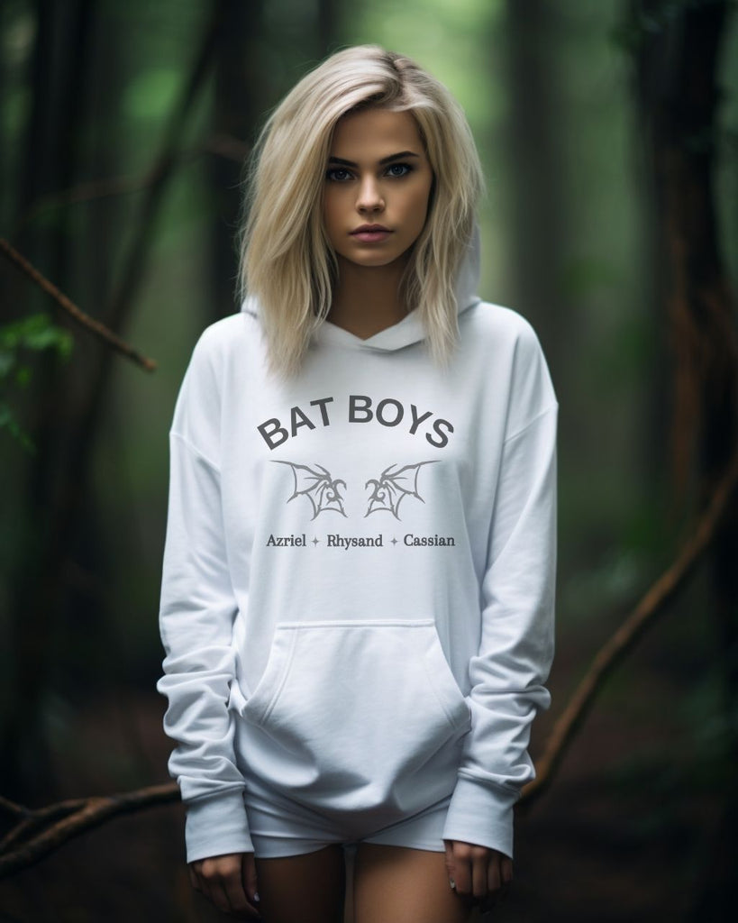 Bat Boys ACOTAR Hoodie - Sarah J Maas Inspired Bookish Hoodie - Liam & Lore