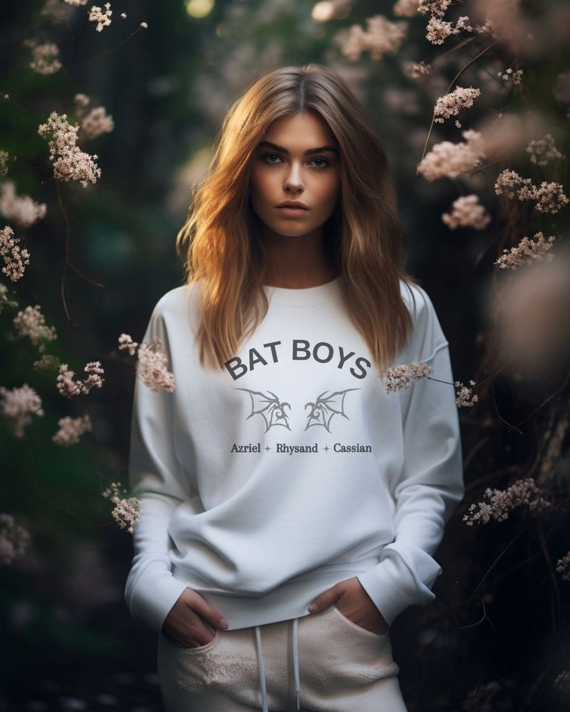 Bat Boys ACOTAR Sweatshirt - Sarah J Maas Inspired Bookish Sweatshirt - Liam & Lore