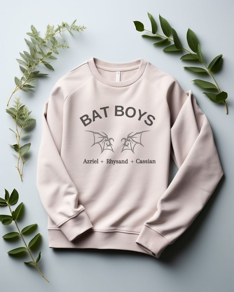 Bat Boys ACOTAR Sweatshirt - Sarah J Maas Inspired Bookish Sweatshirt - Liam & Lore