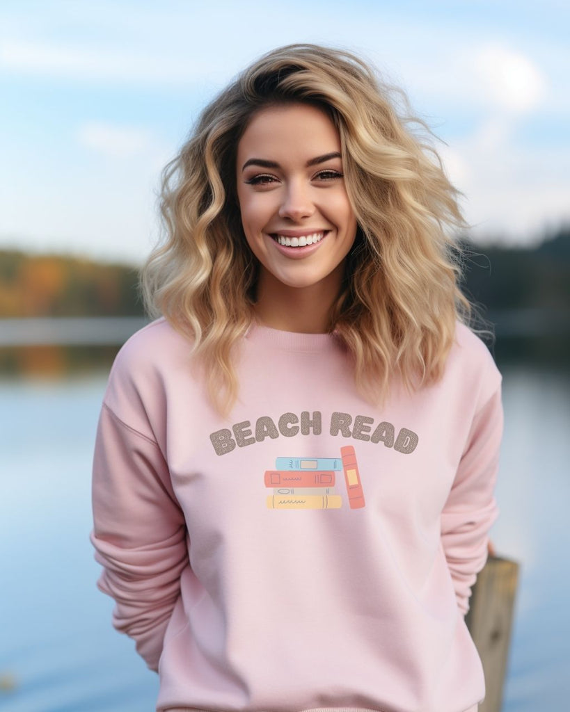 Beach Read Sweatshirt - Emily Henry Bookish Inspired Sweater - Liam & Lore