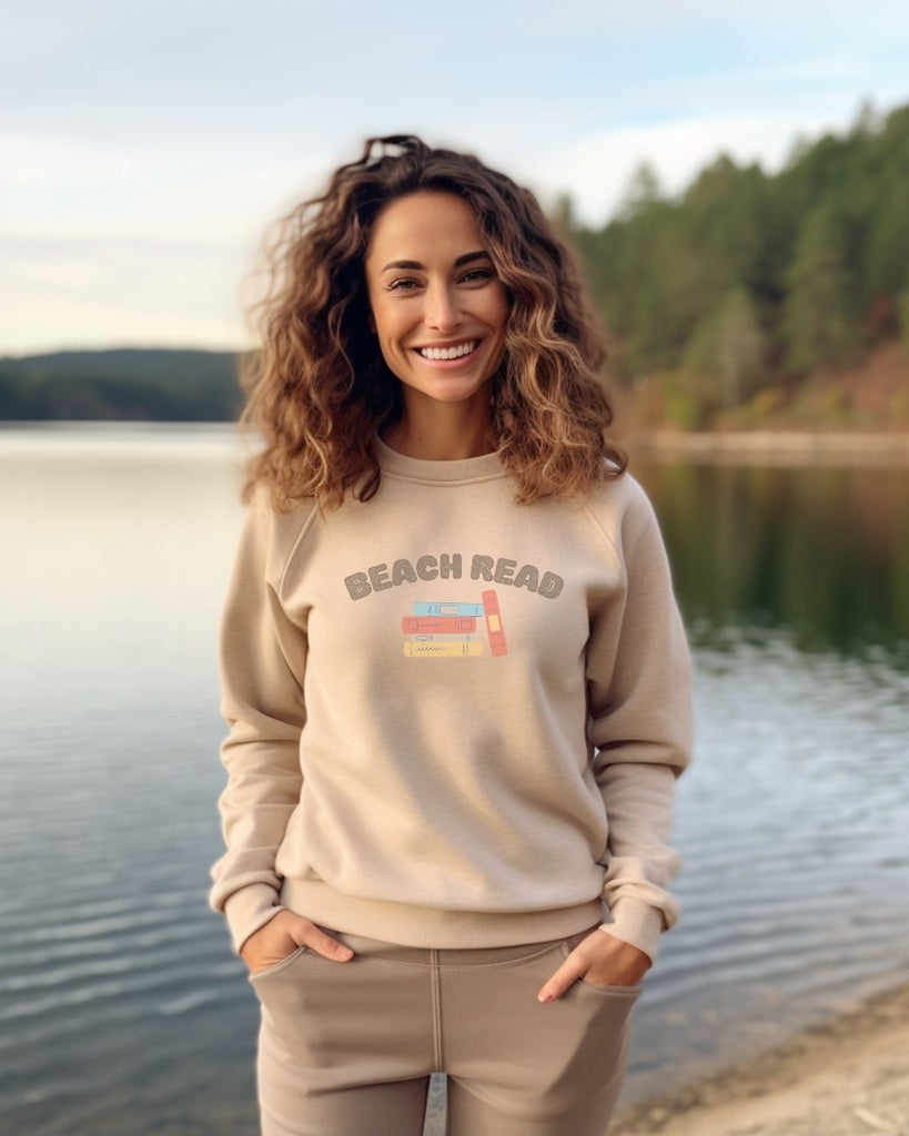 Beach Read Sweatshirt - Emily Henry Bookish Inspired Sweater - Liam & Lore