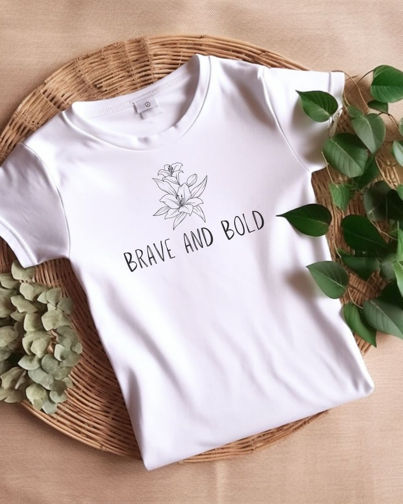 Brave and Bold Comfort Colors T-Shirt - Colleen Hoover Inspired Shirt - Liam & Lore