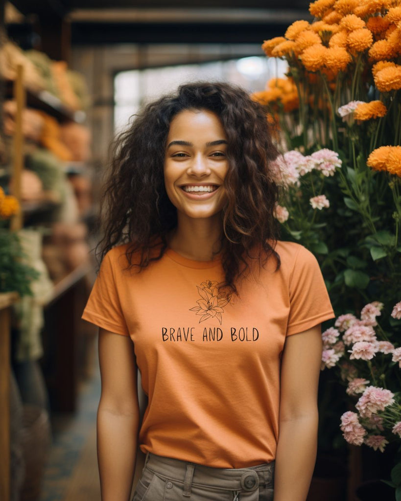 Brave and Bold Comfort Colors T-Shirt - Colleen Hoover Inspired Shirt - Liam & Lore