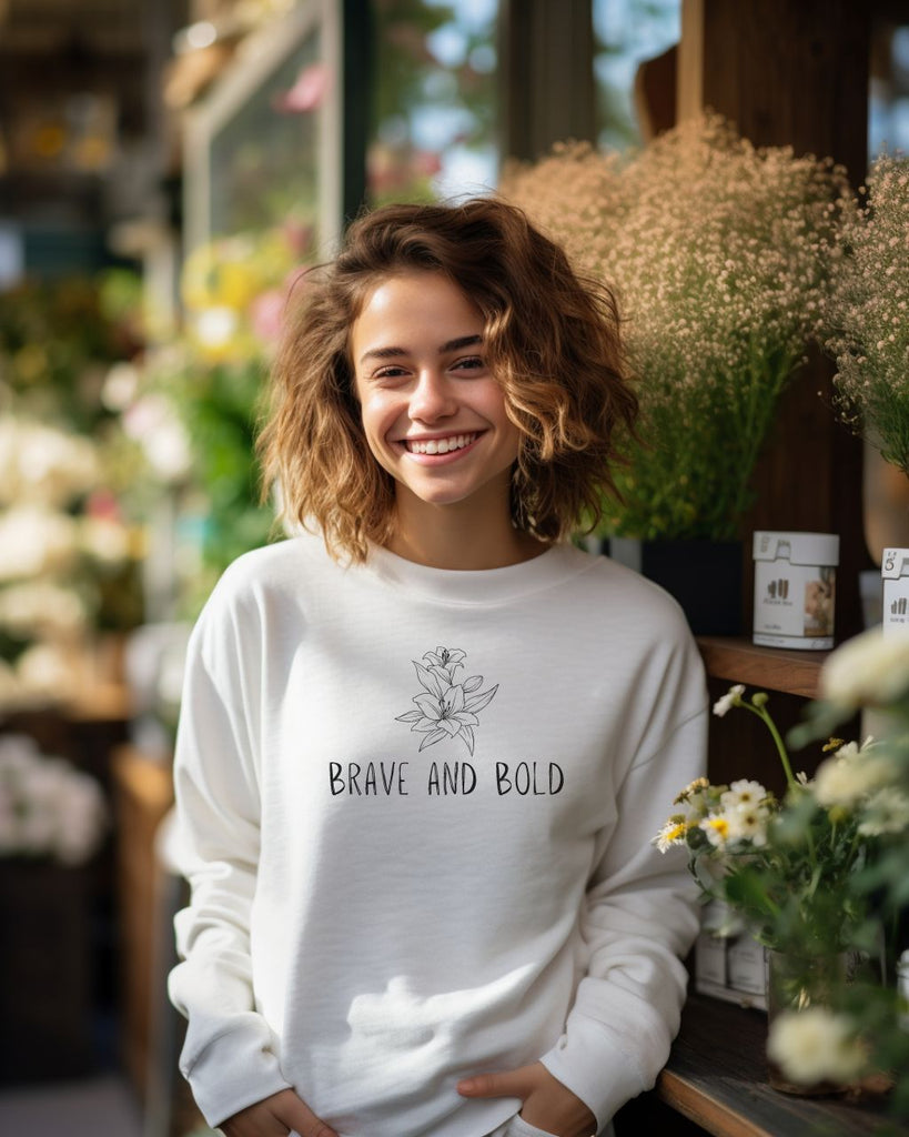 Brave and Bold Sweatshirt - Colleen Hoover Inspired Sweater - Liam & Lore