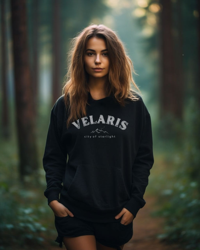 City Of Starlight ACOTAR Hoodie - Sarah J. Maas Inspired Bookish Hoodie - Liam & Lore