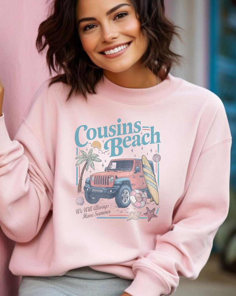 Cousins Beach Sweatshirt | Jeep Edition | The Summer I Turned Pretty Merch (TSITP Crewneck) - Liam & Lore