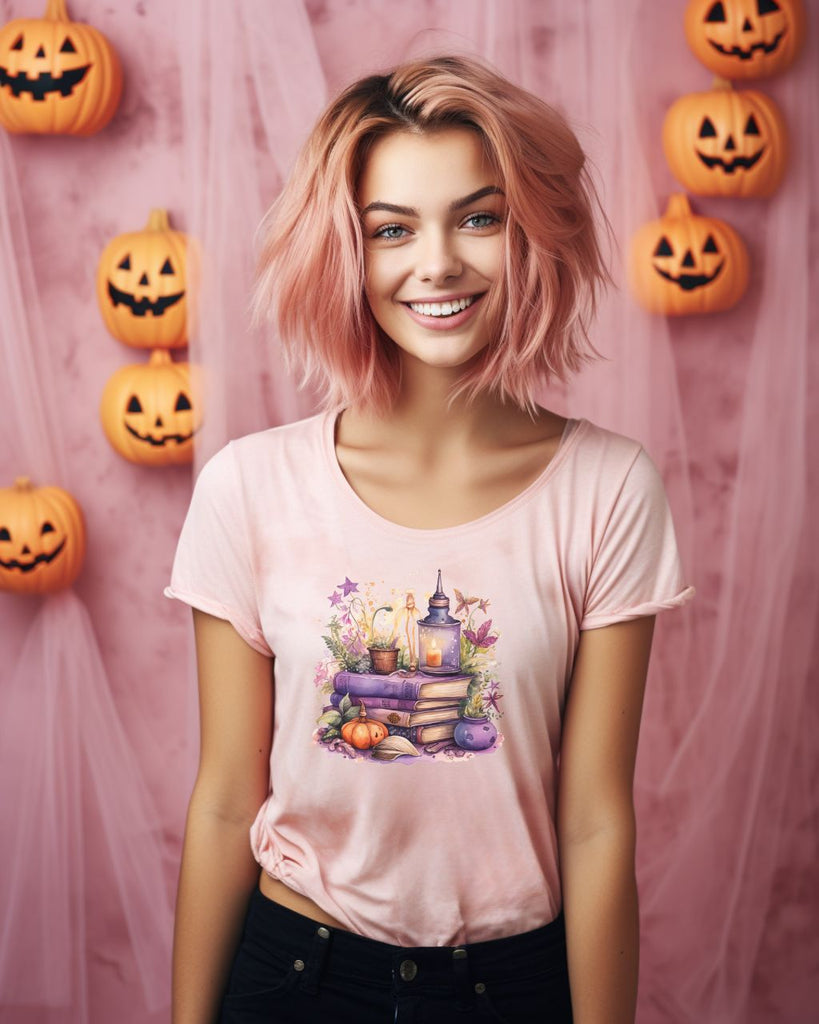 Halloween Magic Fantasy Bookish Comfort Colors T-Shirt - Liam & Lore