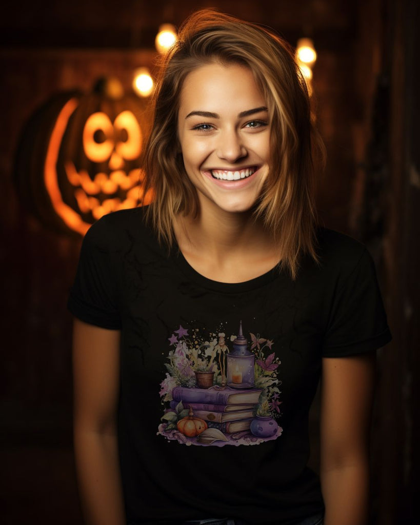 Halloween Magic Fantasy Bookish Comfort Colors T-Shirt - Liam & Lore