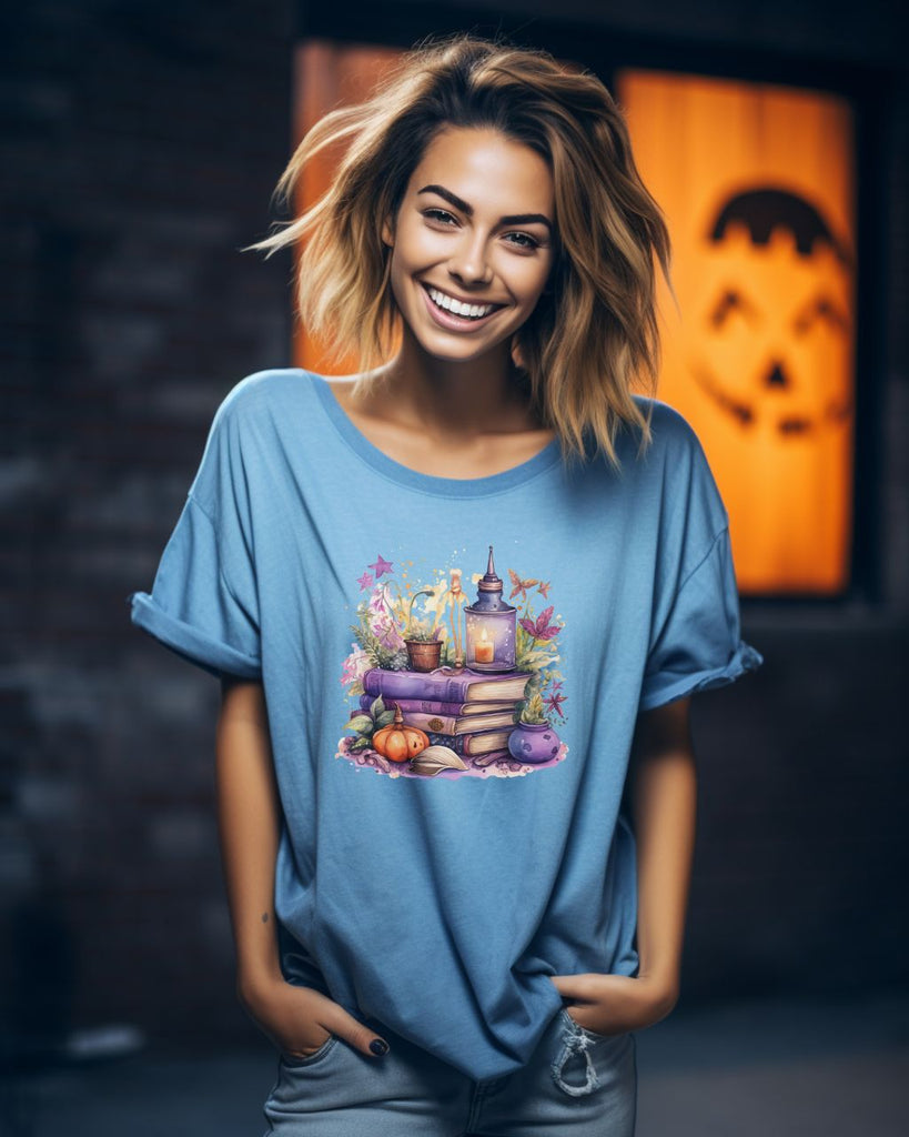 Halloween Magic Fantasy Bookish Comfort Colors T-Shirt - Liam & Lore