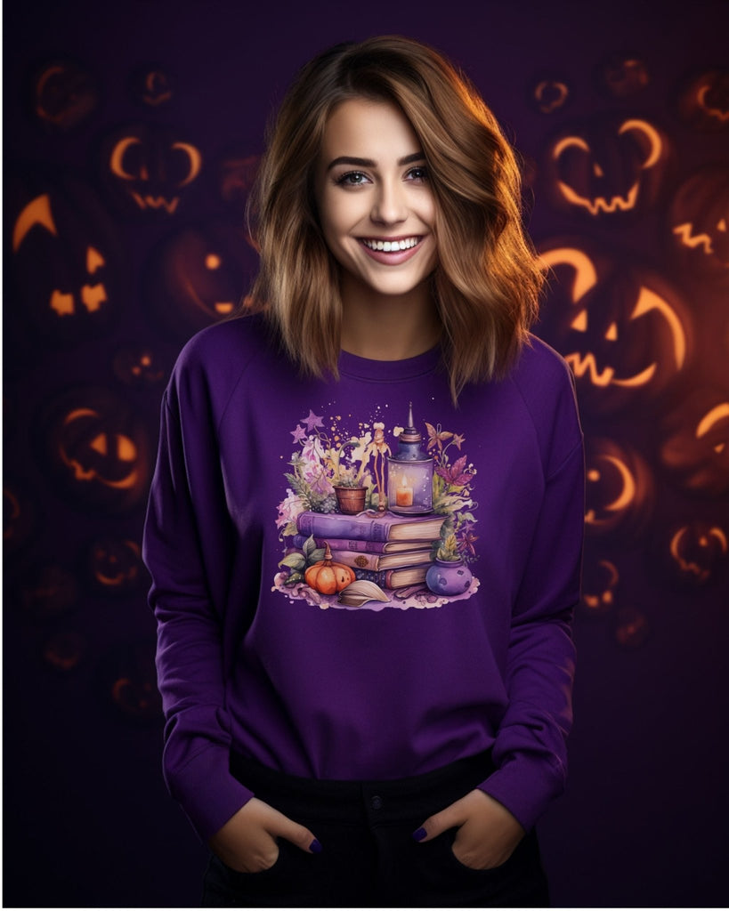 Halloween Magic Fantasy Bookish Sweatshirt - Liam & Lore