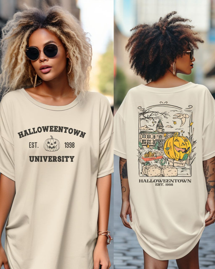 Halloweentown Front and Back Comfort Colors T-Shirt - Liam & Lore