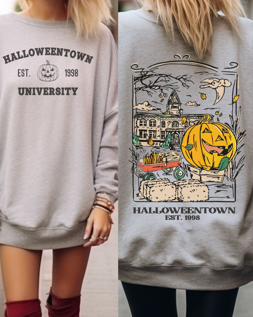 Halloweentown University 2 - Sided Sweatshirt - Liam & Lore