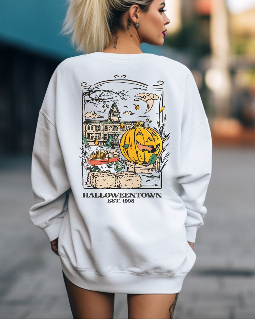Halloweentown University 2 - Sided Sweatshirt - Liam & Lore