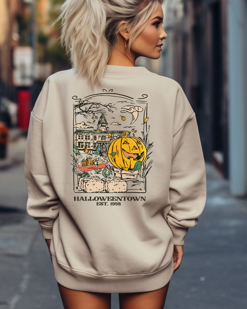Halloweentown University 2 - Sided Sweatshirt - Liam & Lore