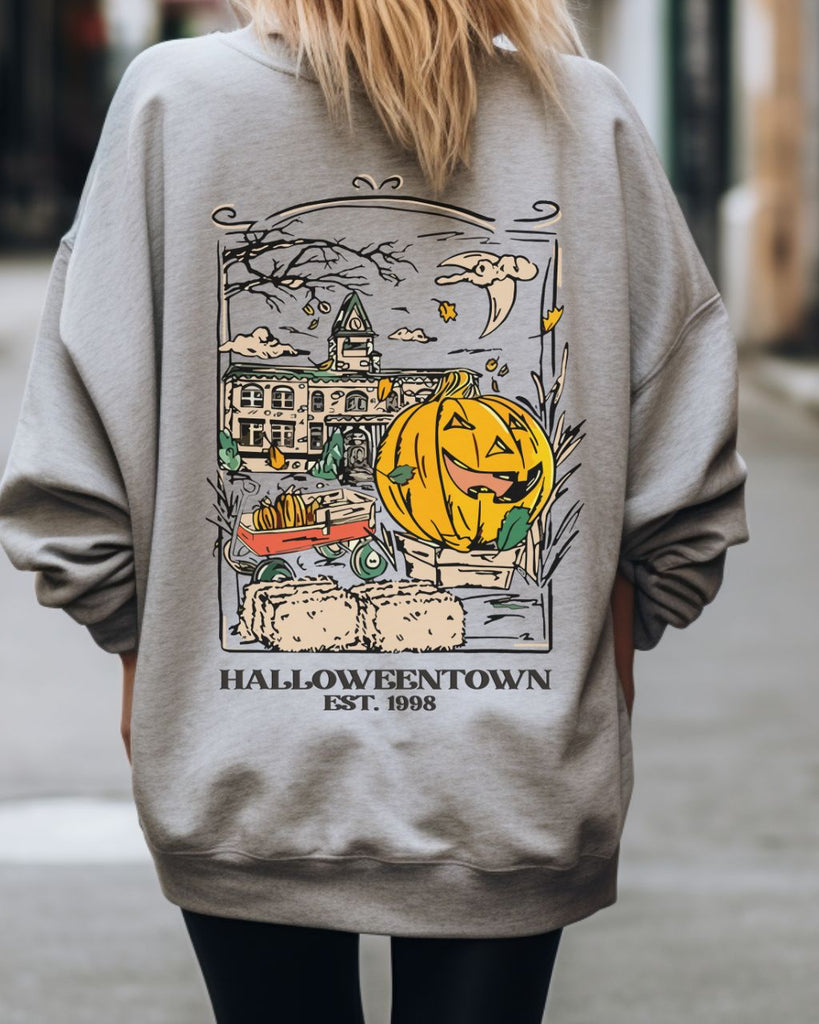 Halloweentown University 2 - Sided Sweatshirt - Liam & Lore