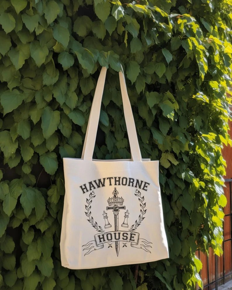 Hawthorne House Series Canvas Tote Bag For Books - Liam & Lore