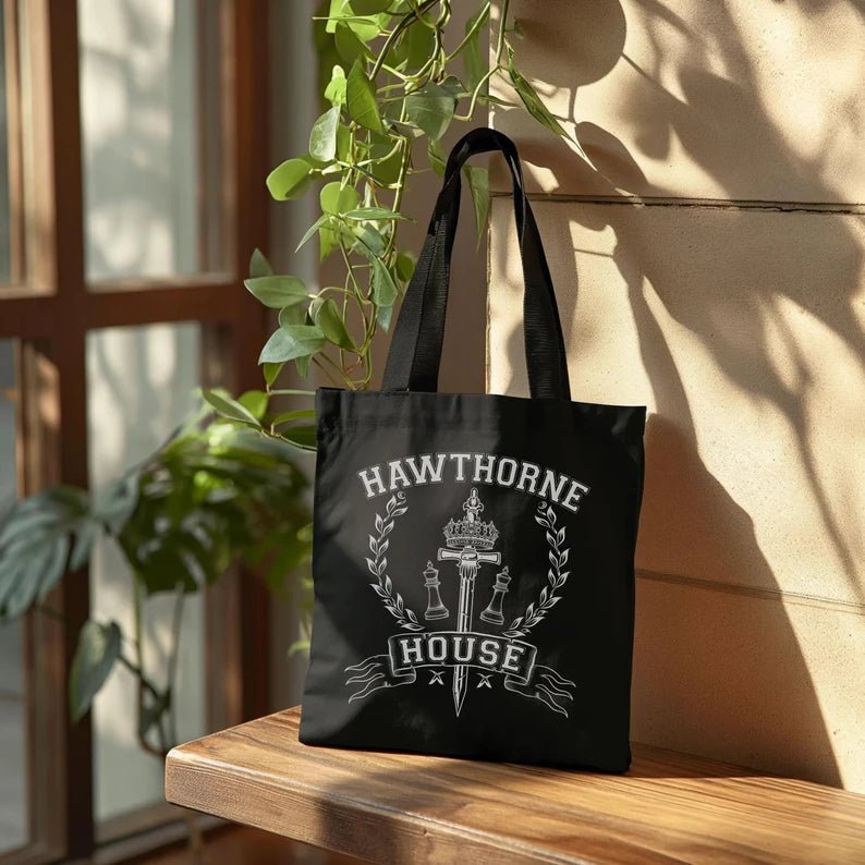 Hawthorne House Series Canvas Tote Bag For Books - Liam & Lore
