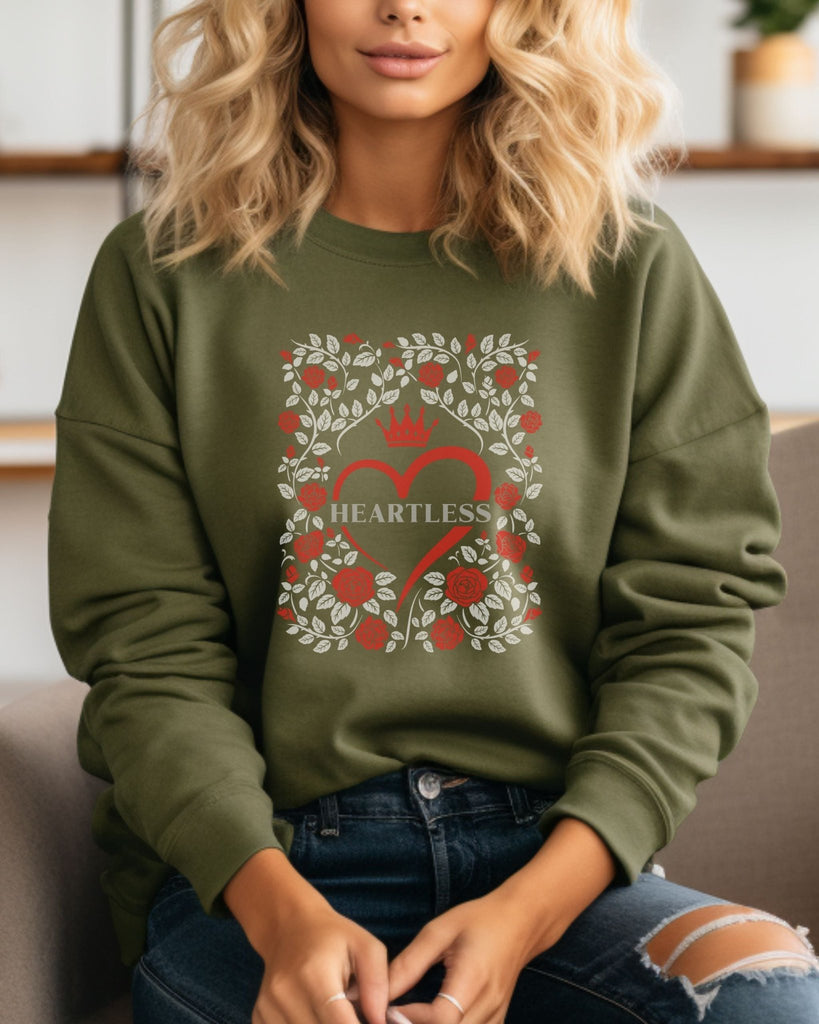 Heartless Sweatshirt - Marissa Meyer Bookish Clothing - Liam & Lore