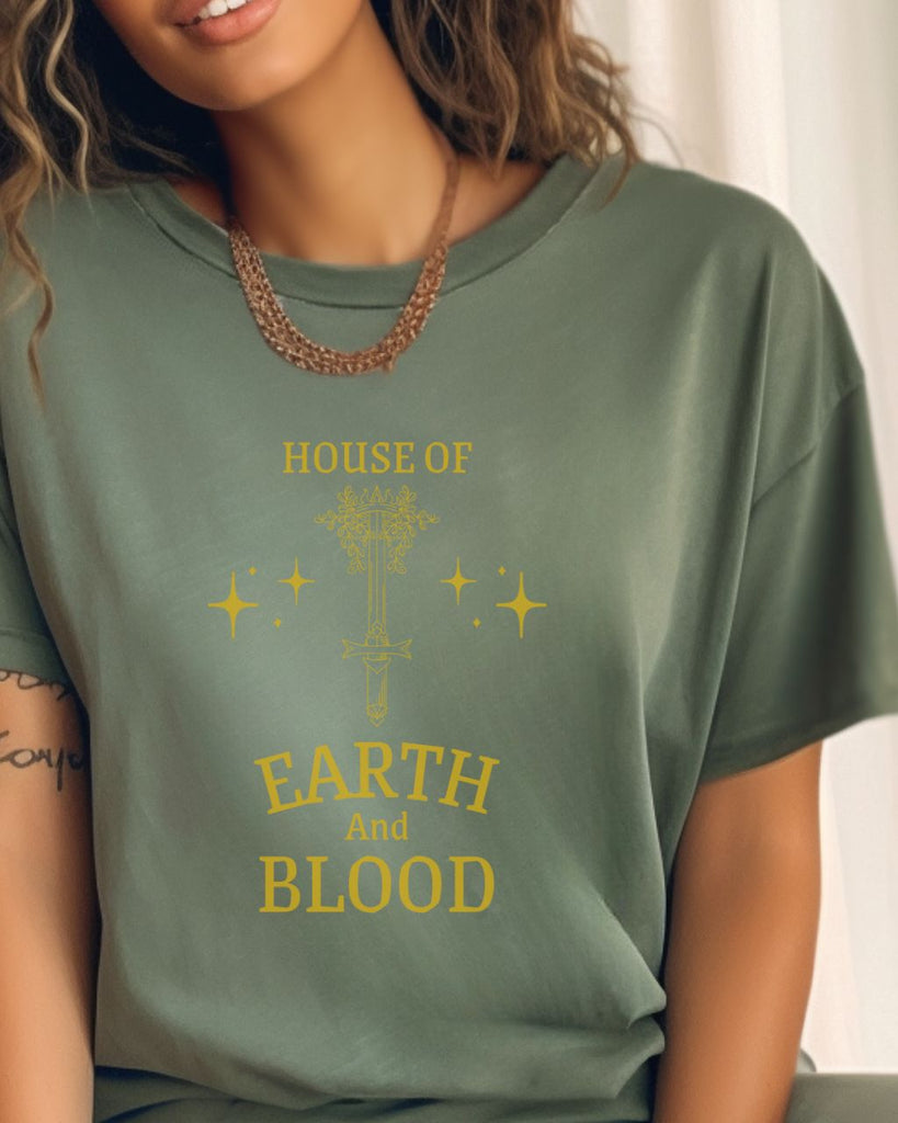 House of Earth and Blood Comfort Colors T-Shirt - Sarah J Maas Book Shirt - Liam & Lore