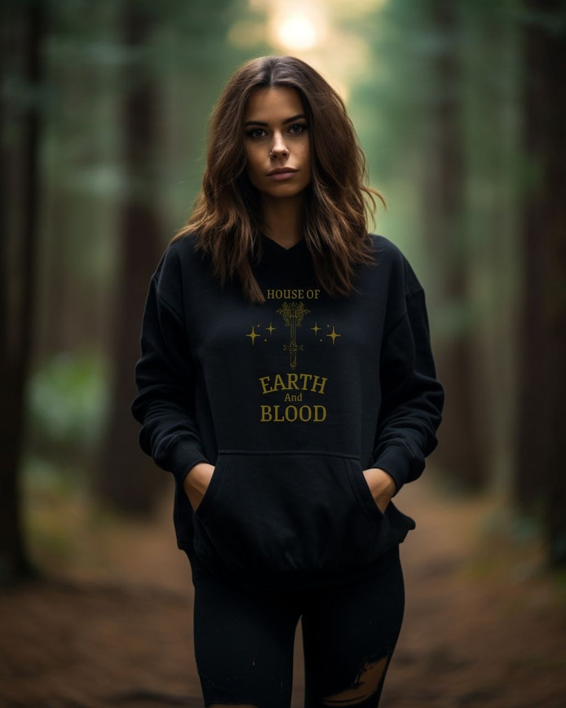 House of Earth and Blood Hoodie - Sarah J Maas Book Hoodie - Liam & Lore