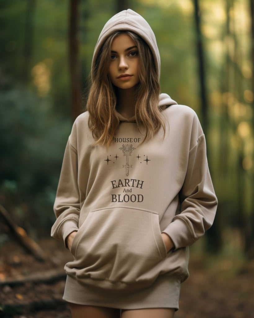 House of Earth and Blood Hoodie - Sarah J Maas Book Hoodie - Liam & Lore