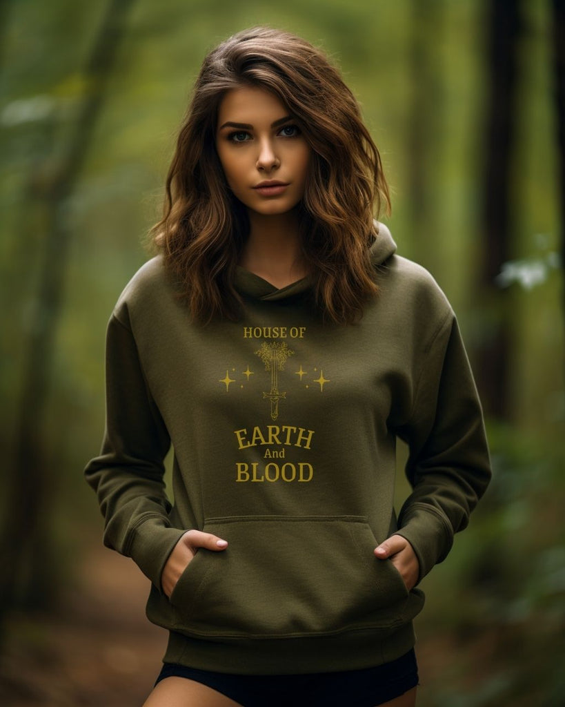 House of Earth and Blood Hoodie - Sarah J Maas Book Hoodie - Liam & Lore