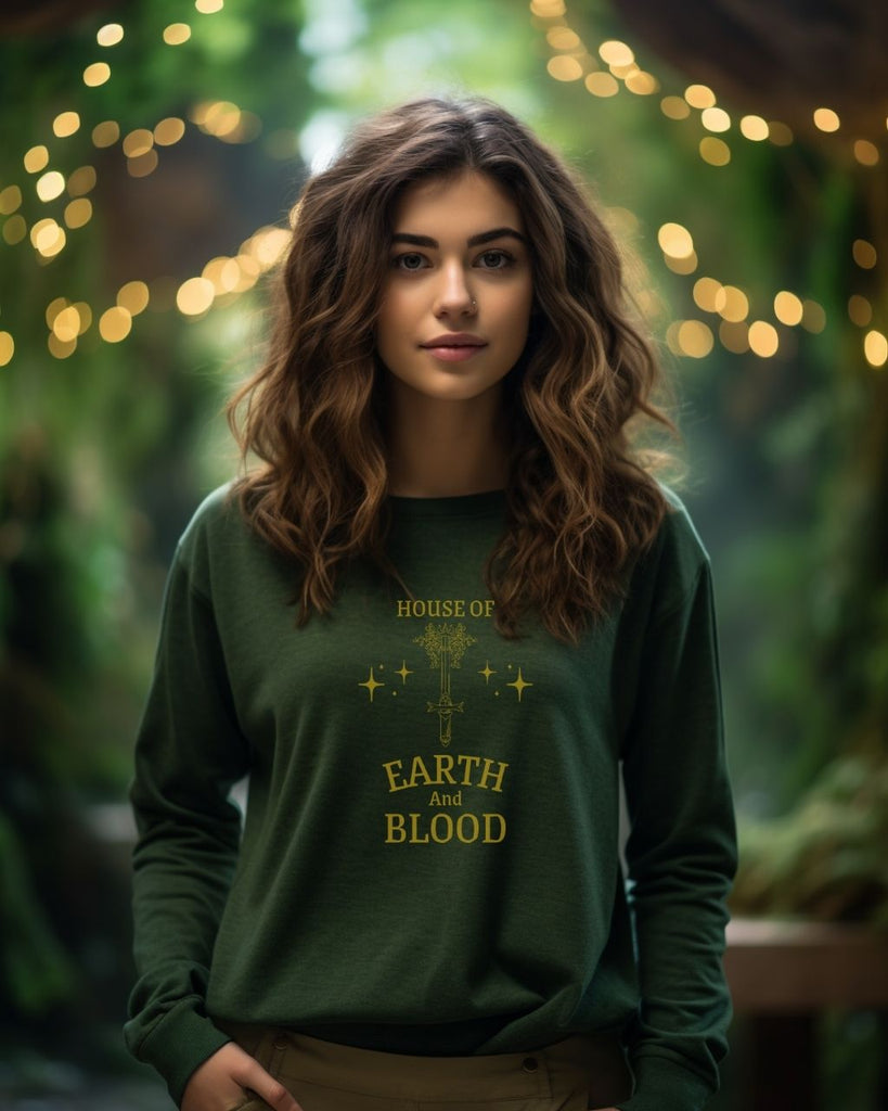 House of Earth and Blood Sweatshirt - Sarah J Maas Book Sweater - Liam & Lore