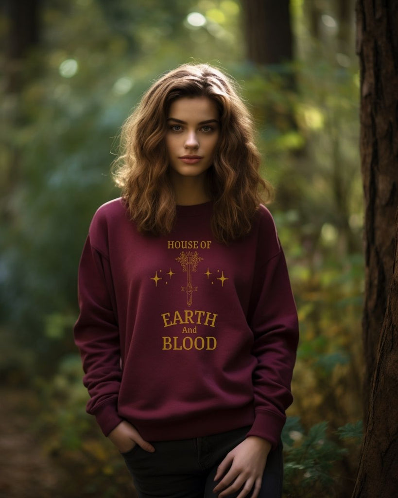 House of Earth and Blood Sweatshirt - Sarah J Maas Book Sweater - Liam & Lore