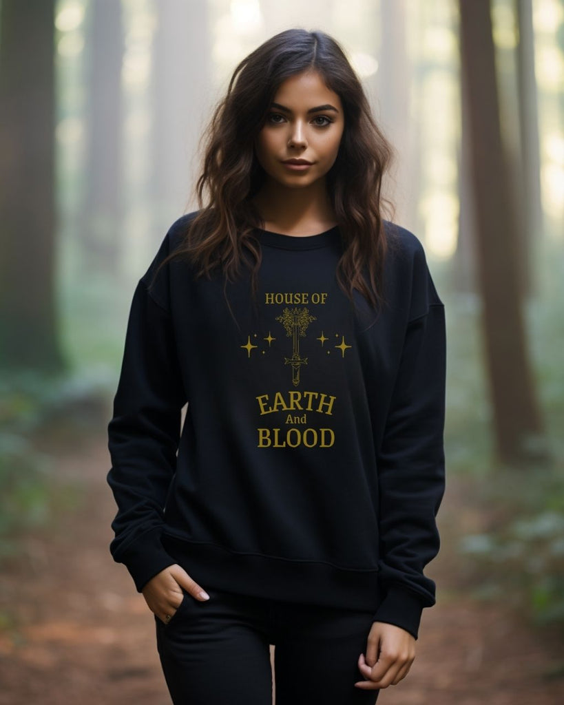 House of Earth and Blood Sweatshirt - Sarah J Maas Book Sweater - Liam & Lore