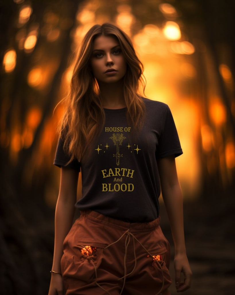 House of Earth and Blood T-Shirt - Sarah J Maas Book Shirt - Liam & Lore