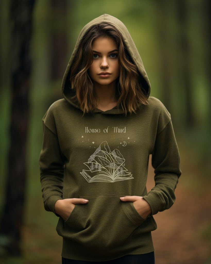 House of Wind ACOTAR Hoodie - Sarah J. Maas Inspired Bookish Hoodie - Liam & Lore