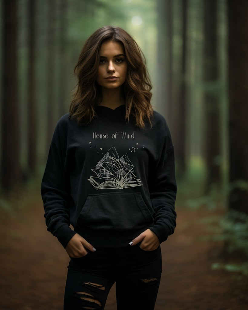 House of Wind ACOTAR Hoodie - Sarah J. Maas Inspired Bookish Hoodie - Liam & Lore