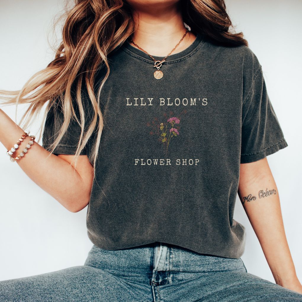 It Ends With Us Comfort Colors Shirt - Colleen Hoover Inspired Bookish Shirt - Liam & Lore