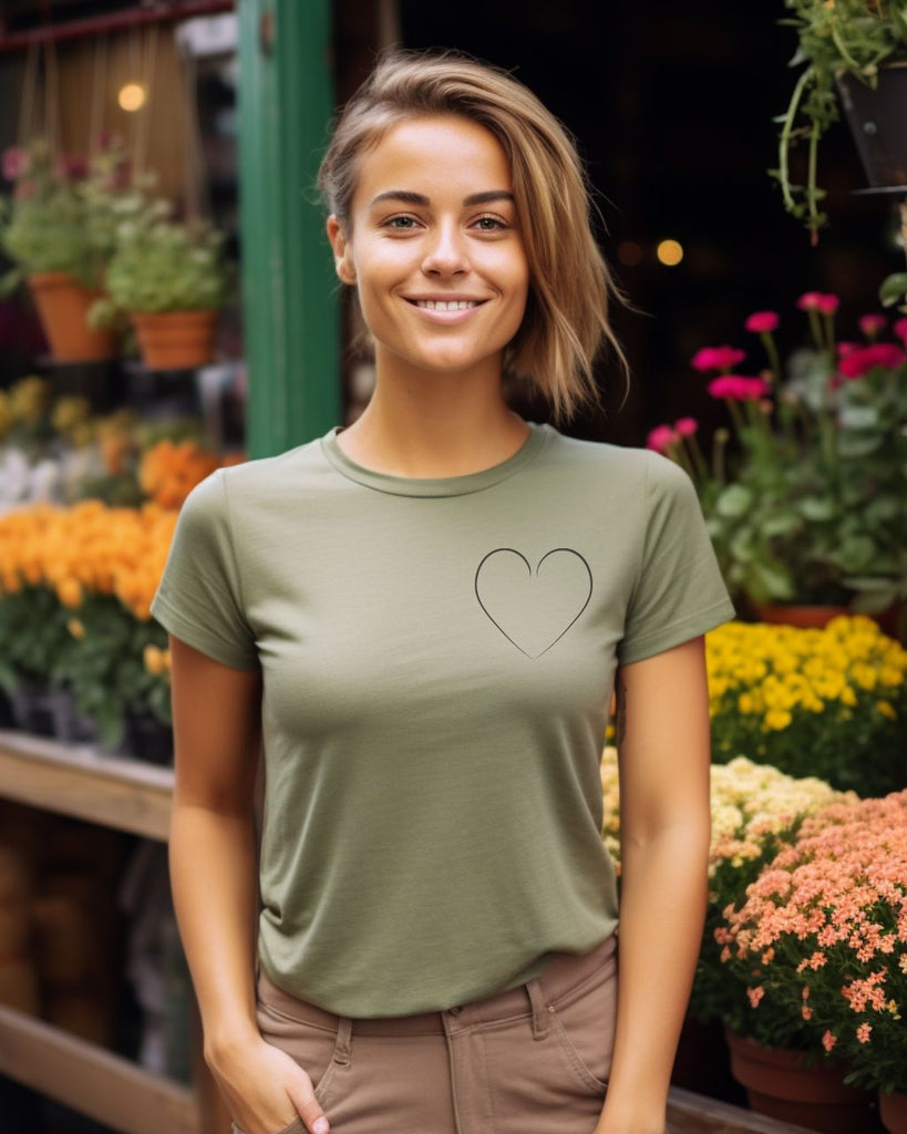 Lily Bloom's Heart Tattoo Comfort Colors T-Shirt - It Ends With Us Inspired Shirt - Liam & Lore
