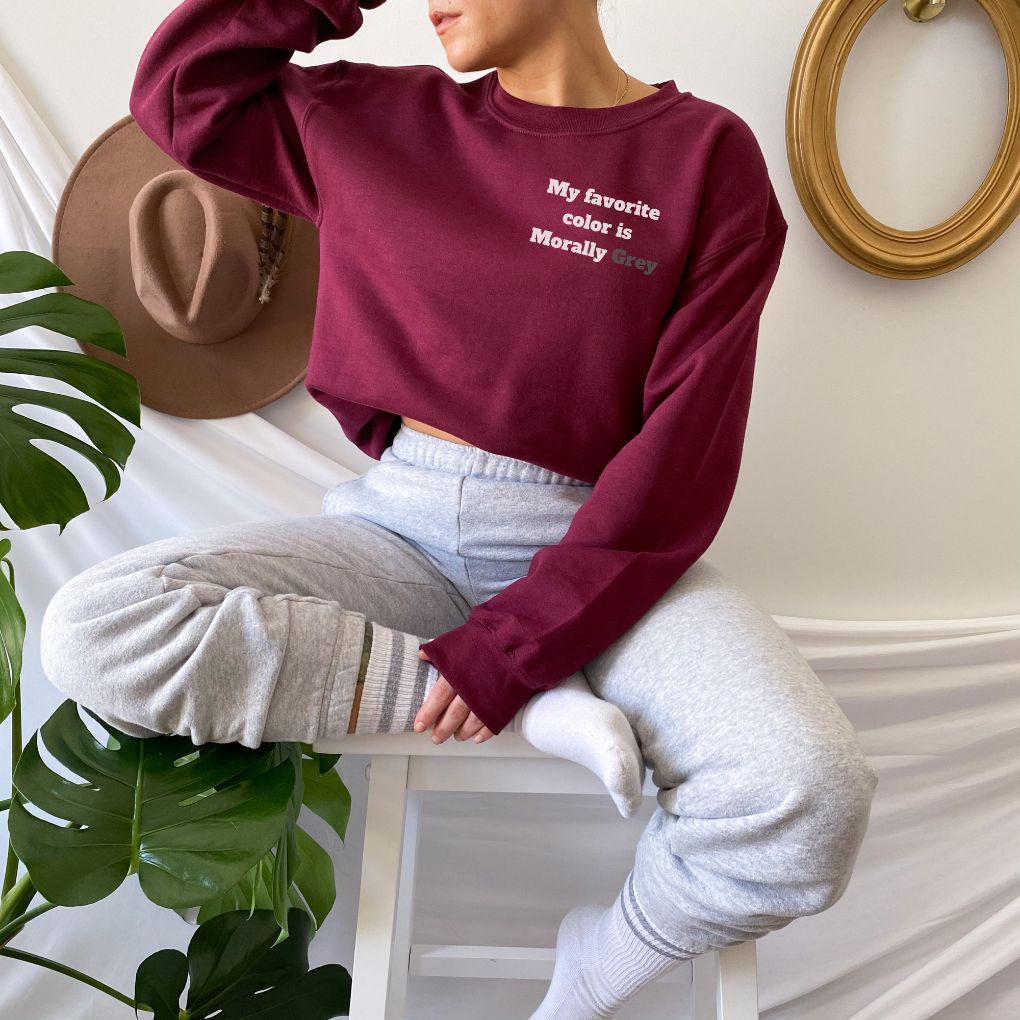 Morally Grey Characters Sweatshirt - Smut Readers Sweater - Liam & Lore