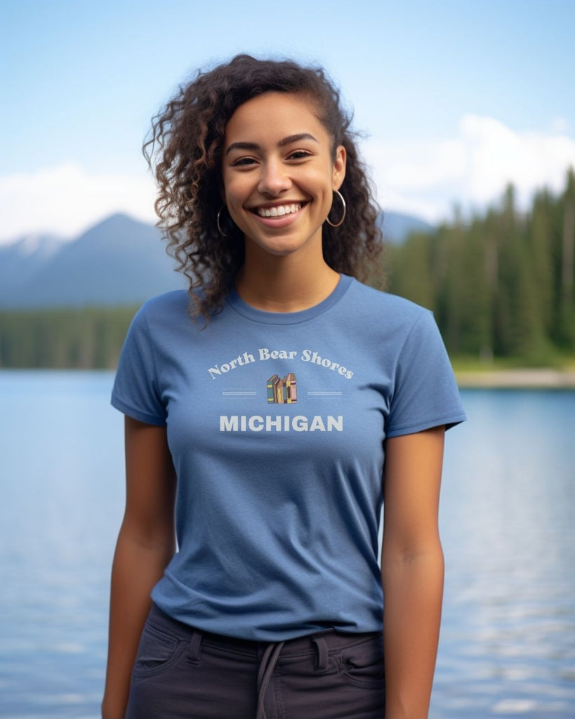 North Bear Shores Michigan Comfort Colors T-Shirt - Emily Henry Bookish Inspired Tee - Liam & Lore